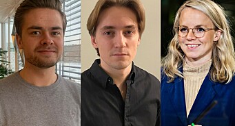 Tharald, Marie og Ivar Benjamin skal nå jobbe med breaking news i Dagbladet
