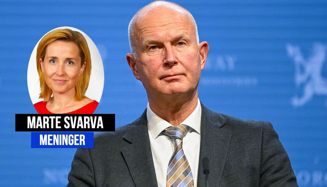 Marte Svarva mener det var grunnlag for saken der de siterte helsedirektør Bjørn Guldvog. Marte Svarva mener det var grunnlag for saken der de siterte helsedirektør Bjørn Guldvog.