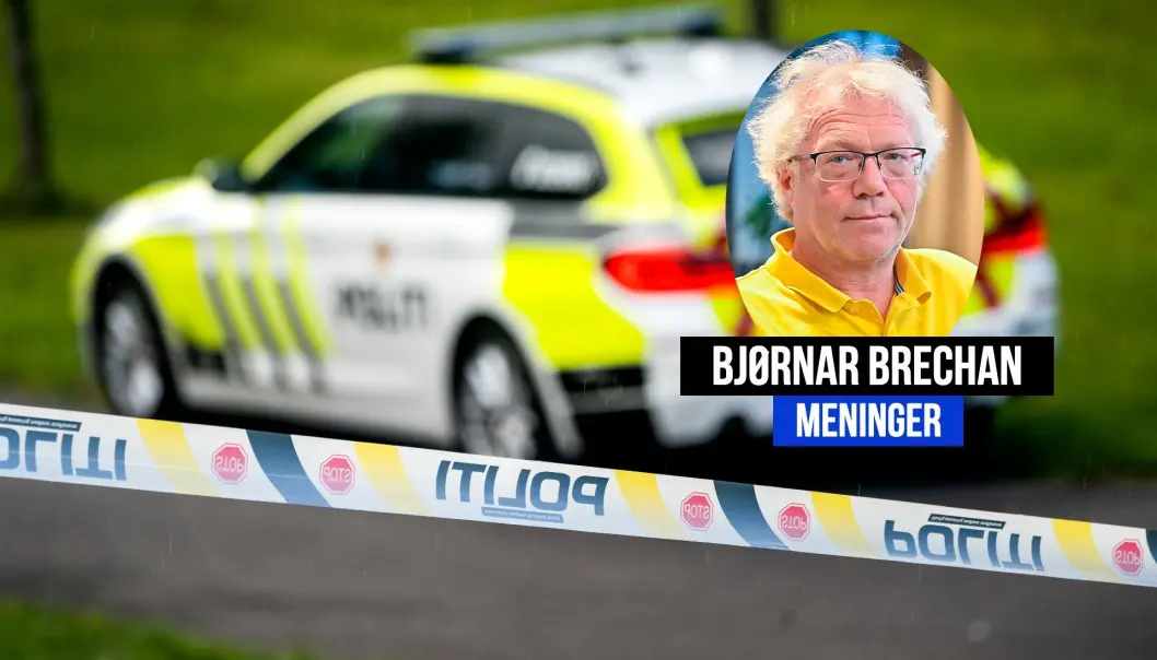 Bjørnar Brechan mener politiets innlegg bare er fine ord. Bjørnar Brechan mener politiets innlegg bare er fine ord.