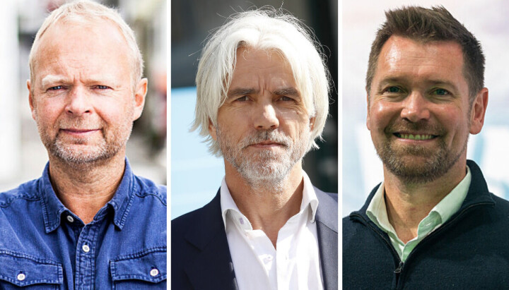 TV 2s sportsredaktør Vegard Jansen Hagen, NRKs Egil Sundvor og Viaplays Kristian Oma håper å høre flere kvinnelige sportskommentatorer på norsk TV de neste årene.