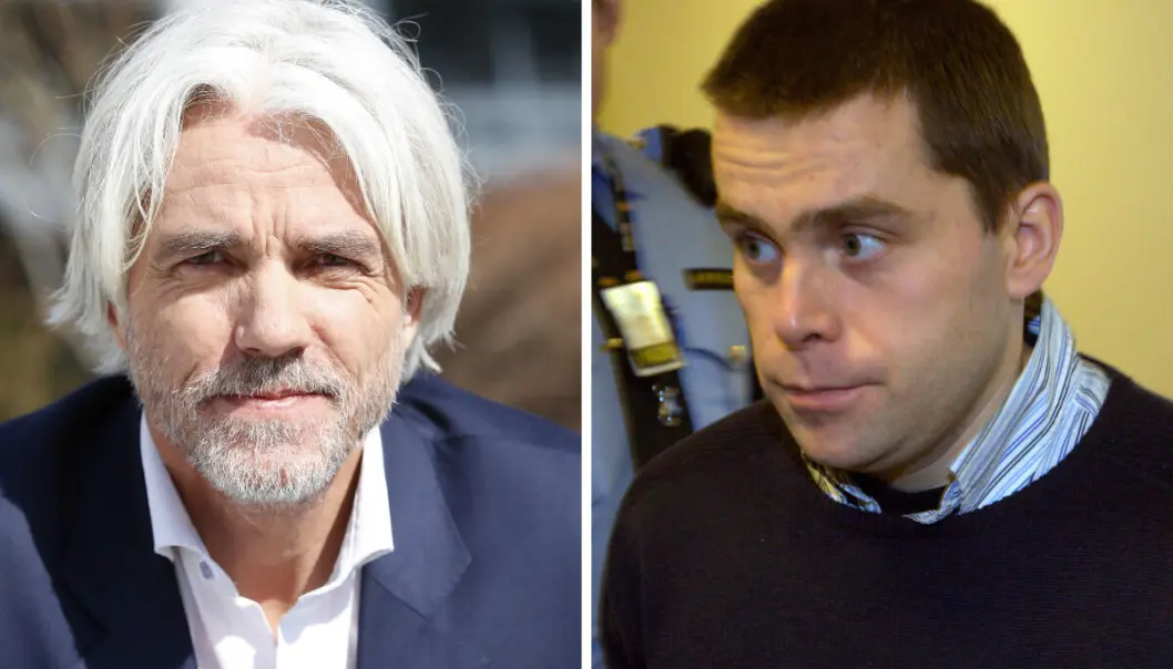 Sportsredaktør i NRK, Egil Sundvor, og David Toska. Sportsredaktør i NRK, Egil Sundvor, og David Toska.