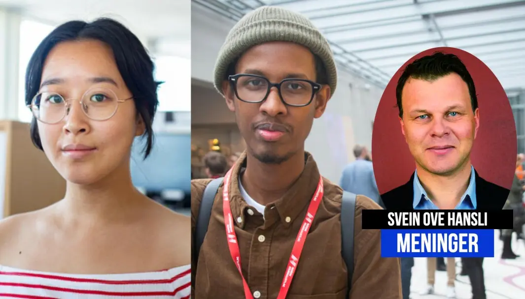 Nationen svarer journalistene Xueqi Pang og Abdirahman Hassan. Nationen svarer journalistene Xueqi Pang og Abdirahman Hassan.