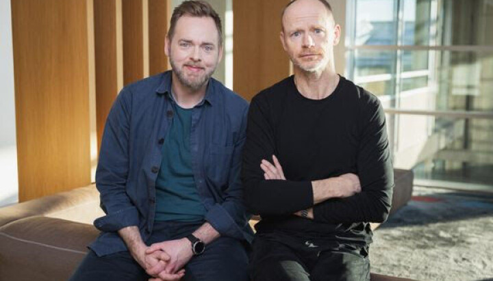 Tore Sagen og Harald Eia.