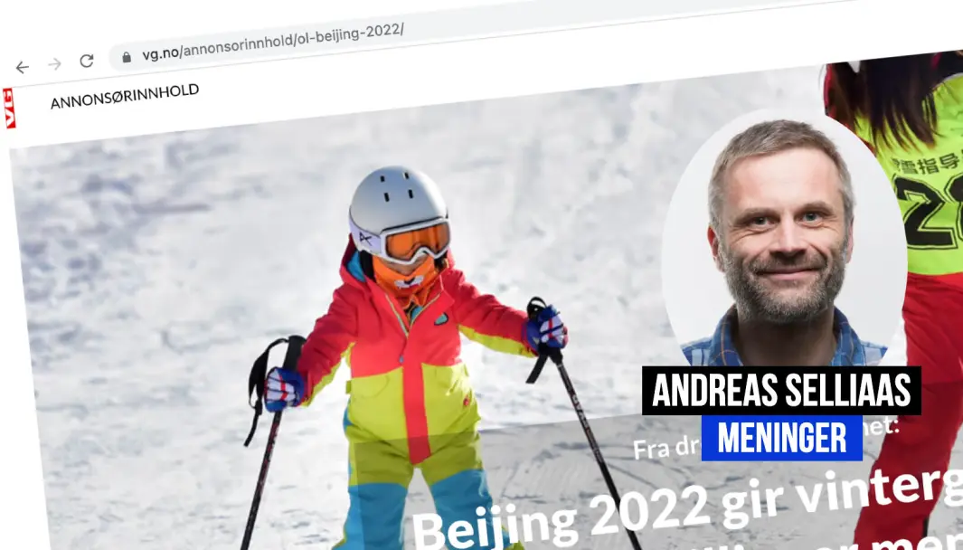 VG lager annonsørinnhold på vegne av det kinesiske nyhetsbyrået Xinhua. VG lager annonsørinnhold på vegne av det kinesiske nyhetsbyrået Xinhua.