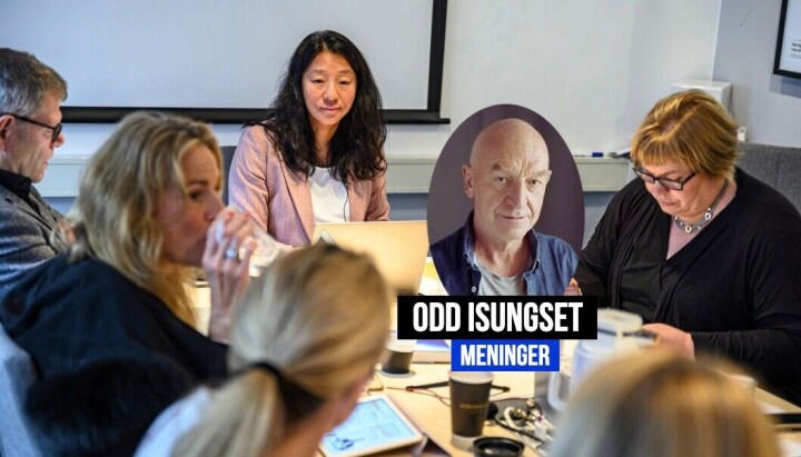 Odd Isungset mener 'samlet vurdering' bør bestå, men 'kritikk' bør endres hos Pressens faglige utvalg. Her fra et møte i 2019.