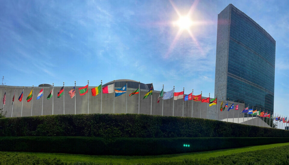 FN-bygget i New York.