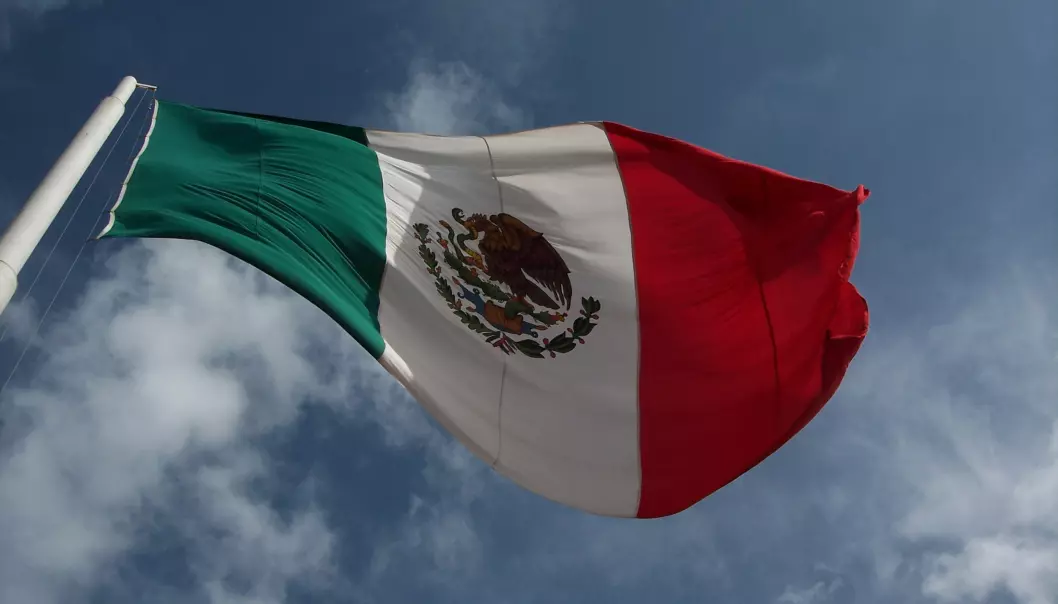 Mexicos flagg.
