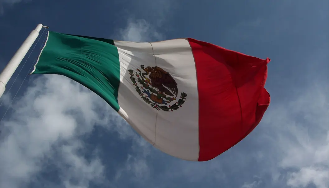 Mexicos flagg. Mexicos flagg.