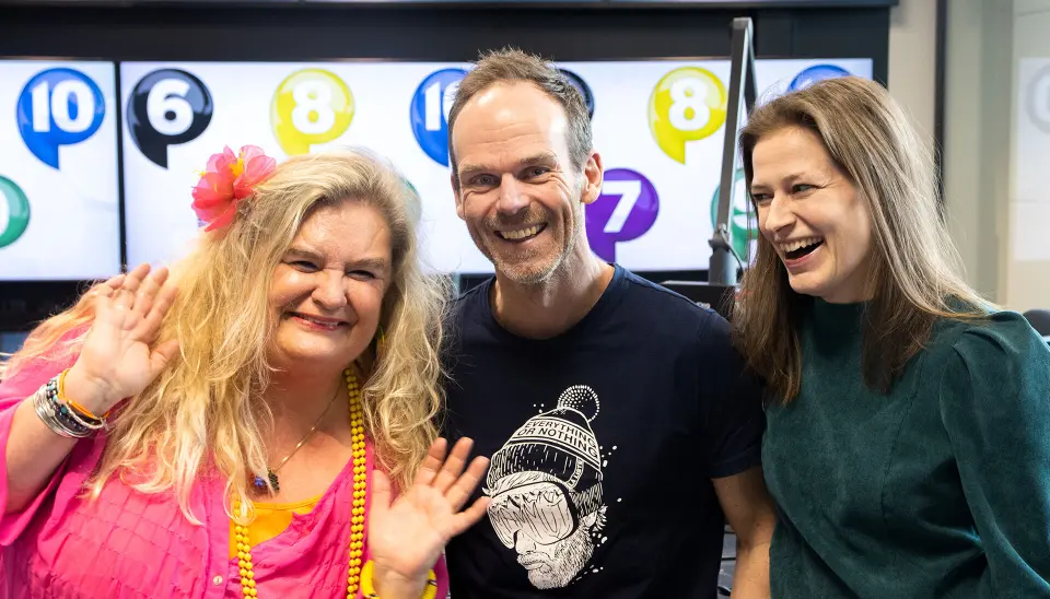 Hilde Skovdahl, Kjetil Hugin og produsent Anna Kappler. Hilde Skovdahl, Kjetil Hugin og produsent Anna Kappler.