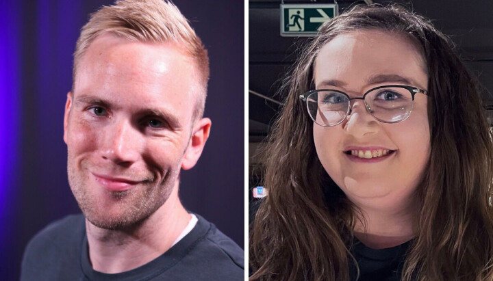 Avisa Nordlands nyhetssjefer Kjetil Rakkenes Anda og Cathrine Skogheim.