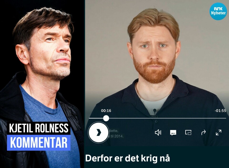 Kjetil Rolness er kritisk til NRKs forklaringsvideo.