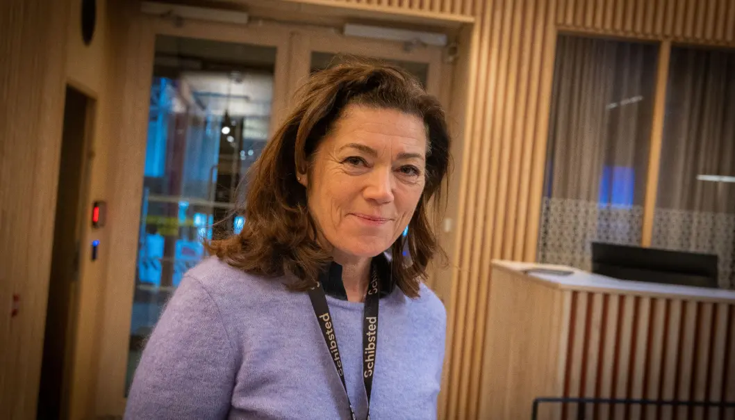Kristin Skogen Lund, konsernsjef i Schibsted Kristin Skogen Lund, konsernsjef i Schibsted