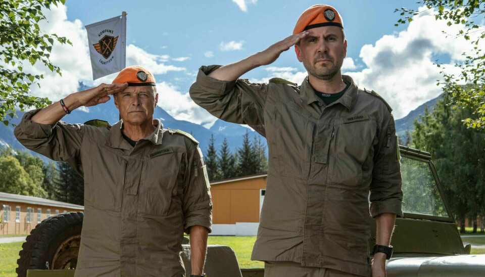 Oberst Dag Otto Lauritzen og major Kristian Ødegård skal lage en ny serie med utgangspunkt i suksess-serien «Kompani Lauritzen».