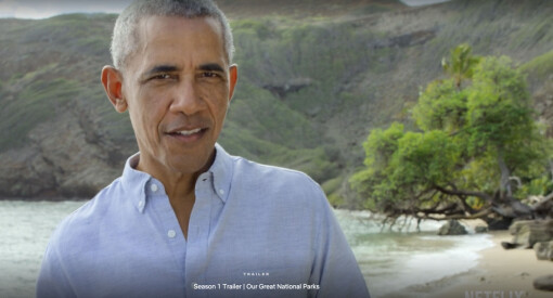 Barack Obama skal lede nytt naturprogram på Netflix