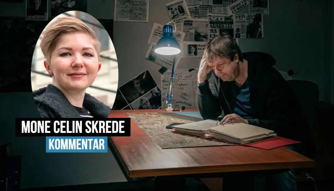 Tore Strømøy fortener honnør for å ha laga dokuserien, skriv Mone Celin Skrede. Tore Strømøy fortener honnør for å ha laga dokuserien, skriv Mone Celin Skrede.