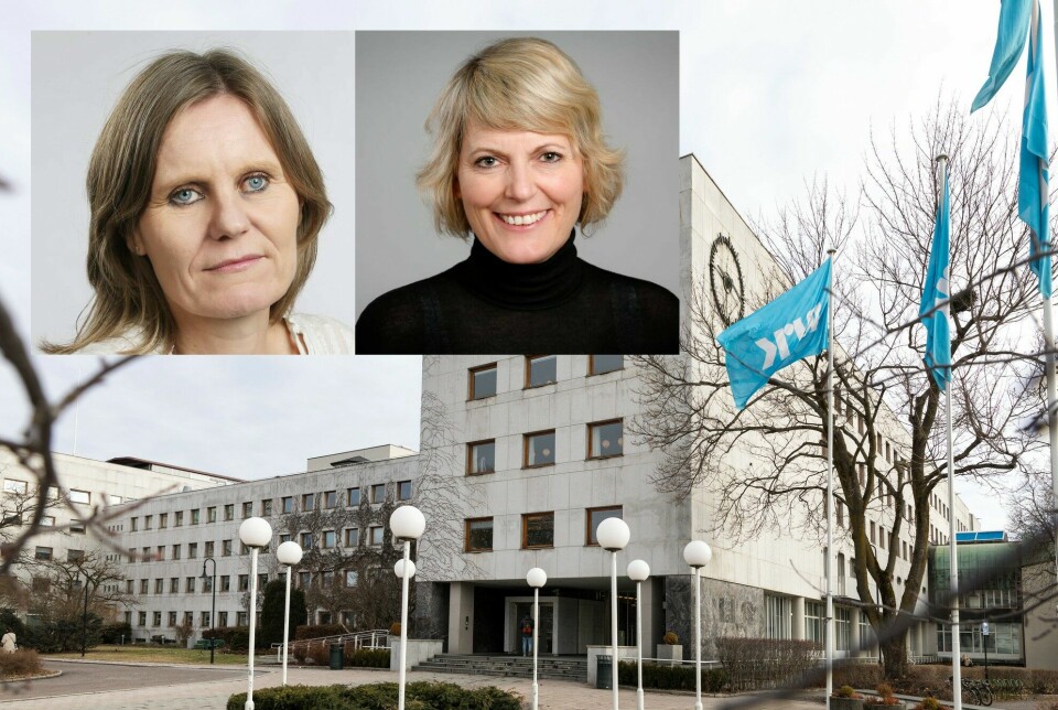 Helje Solberg og Vibeke F. Haugen vil begge bli ny kringkastingssjef.