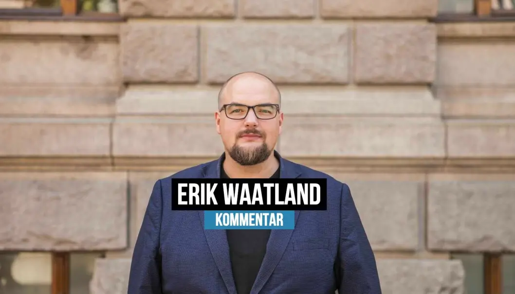 Ansvarlig redaktør Erik Waatland beklager Ansvarlig redaktør Erik Waatland beklager