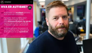 NRK sletter innlegg om autisme