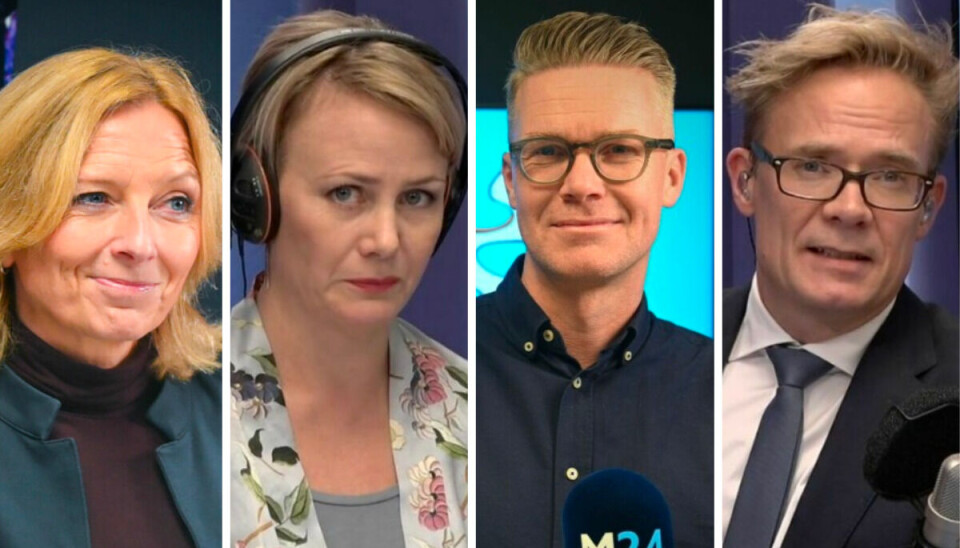 Lilla Sølhusvik, Sigrid Sollund, Mats Rønning og Espen Aas er blant søkerne på listen til politisk kommentator i NRK. Lilla Sølhusvik, Sigrid Sollund, Mats Rønning og Espen Aas er blant søkerne på listen til politisk kommentator i NRK.