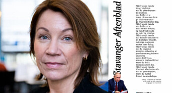 Stavanger Aftenblad dedikerte forsiden til dikt om krigen i Ukraina: – Veldig stolt