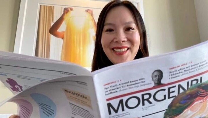 Sun Heidi Sæbø, ansvarlig redaktør i Morgenbladet.