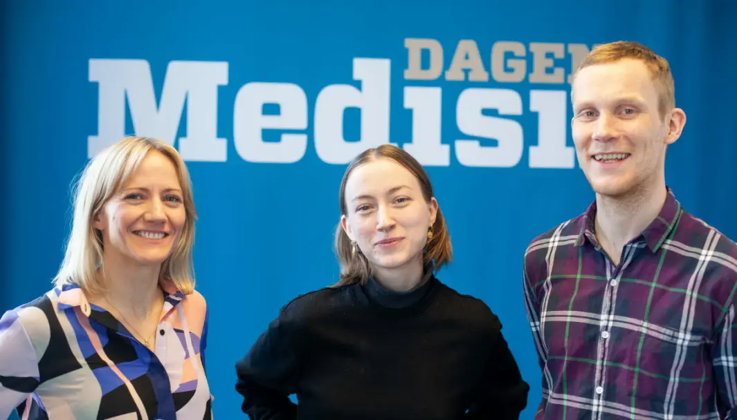 Fra venstre: Leni Aurora Brækhus, Henriette B. Isachsen og Michael Simonsen. Fra venstre: Leni Aurora Brækhus, Henriette B. Isachsen og Michael Simonsen.