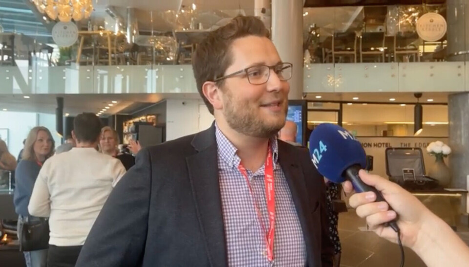 Styreleder i Svarte Natta, Erik Andreassen. Styreleder i Svarte Natta, Erik Andreassen.