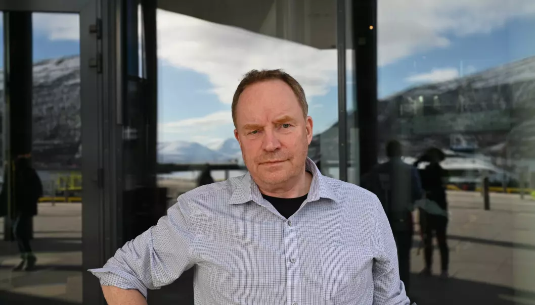 Gunnar Sætra, redaktør i Sør-Varanger Avis
