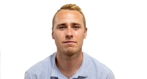 Henrik Myhrvold Simensen (29) fast ansatt som sportsreporter i Dagbladet