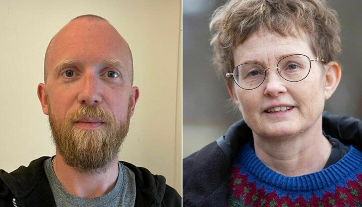 Espen Halvorsen Bjørgan (til venstre) og Solveig Mikkelsen er fast ansatt som journalister på Khronos nye Trondheim-kontor.