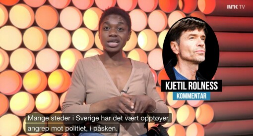 NRK villeder barn om opptøyer og ytringsfrihet