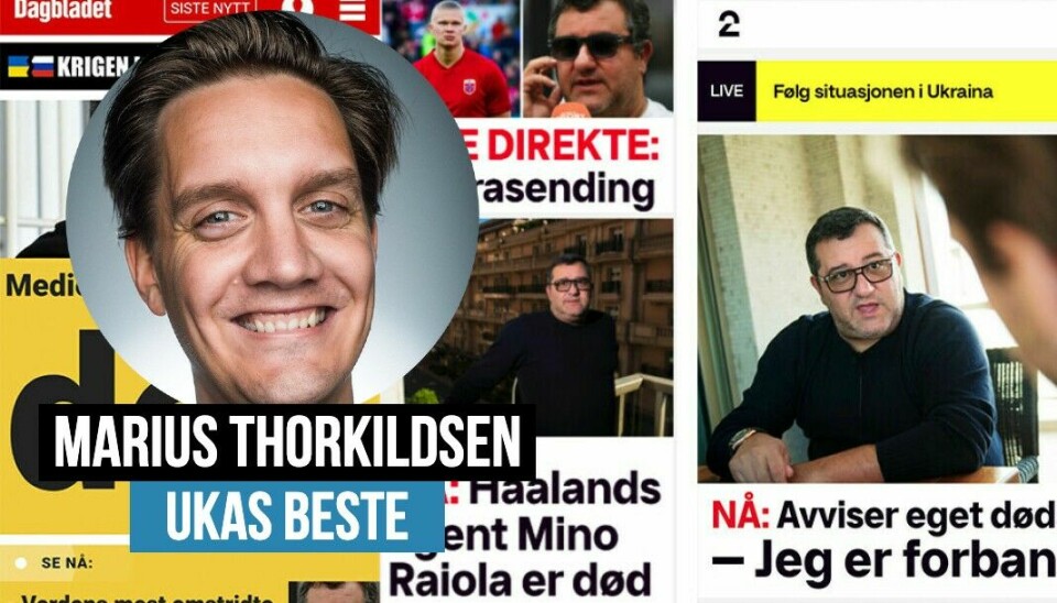 Marius Thorkildsen har rangert de beste unnskyldningene etter feilmeldingene om Mino Raiolas død.