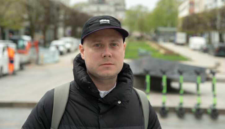 Sjefredaktør Ivan Kolpakov i den russiske eksil-avisen, Meduza.