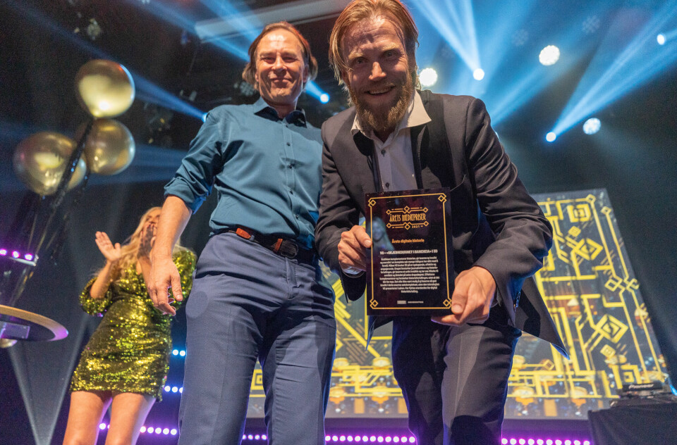 VG vant prisen for Årets digitale Historie