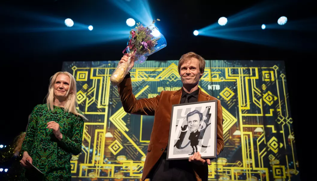 Njord V. Svendsen vant NTBs språkpris.
