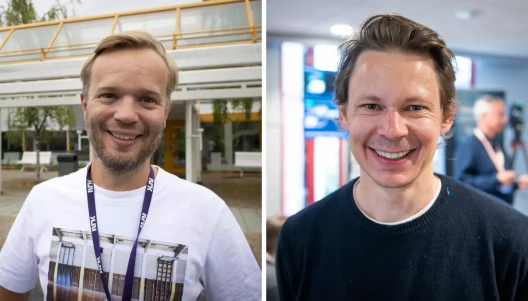 Kanalsjef NRK Radio, Bjørn Tore Grøtte (til venstre) og musikksjef Mats Borch Bugge tror de nye endringene vil løfte kanalene.