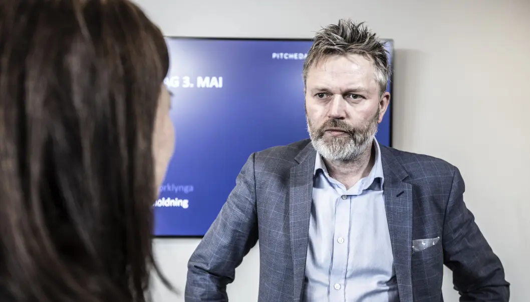 Redaksjonssjef i NRK Underholdning, Rune Lind. Redaksjonssjef i NRK Underholdning, Rune Lind.