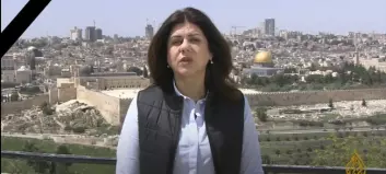 Tusenvis hyllet drept palestinsk journalist