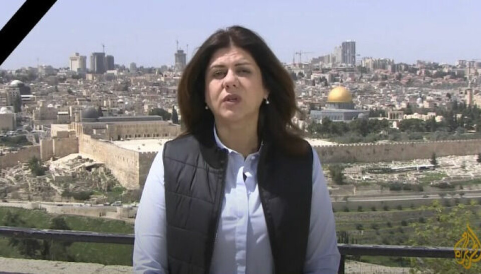 Al Jazeera-journalisten Shireen Abu Akleh