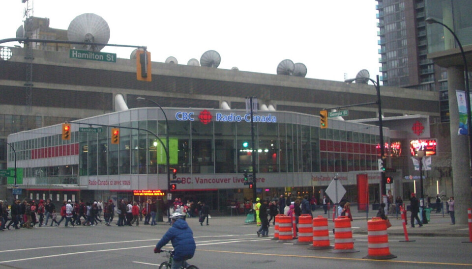CBC-kontorene i Vancouver. CBC-kontorene i Vancouver.