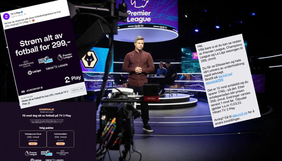 Arkivbilde: TV 2s Premier League-anker, Jan Henrik Børslid, i aksjon foran kamera før Manchester City mot Wolverhampton i januar 2019. Arkivbilde: TV 2s Premier League-anker, Jan Henrik Børslid, i aksjon foran kamera før Manchester City mot Wolverhampton i januar 2019.