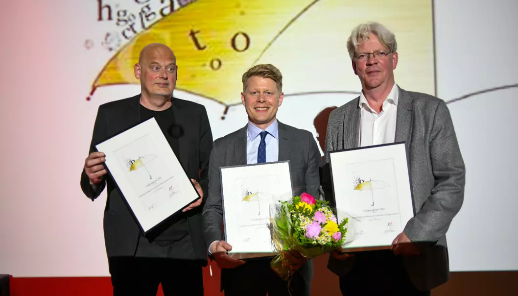 Årets Gullparaply gikk til Bergens Tidende for arbeidet med Bergen Engines.