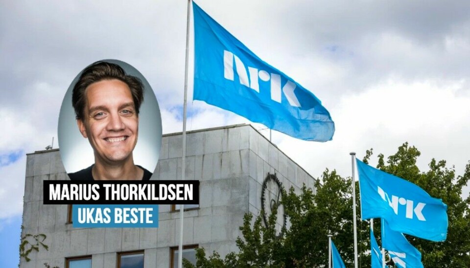 Marius Thorkildsen tar for seg mediestormen(?) etter at NRK varslet at NRK Nyheter ikke skal være på Facebook.