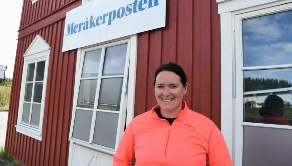 Oda Aurora Aune er nyansatt journalist i Meråkerposten.