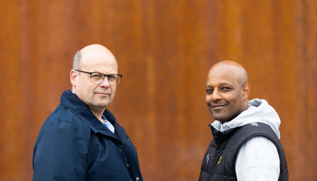 Morten Svesengen og Simon Mesfin skal forsøke å sette ny guiness rekord. Morten Svesengen og Simon Mesfin skal forsøke å sette ny guiness rekord.