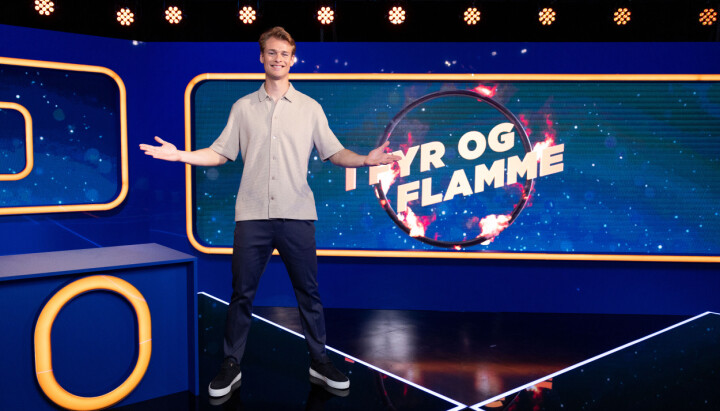 Programleder Simon Nitsche i 'I fyr og flamme'.