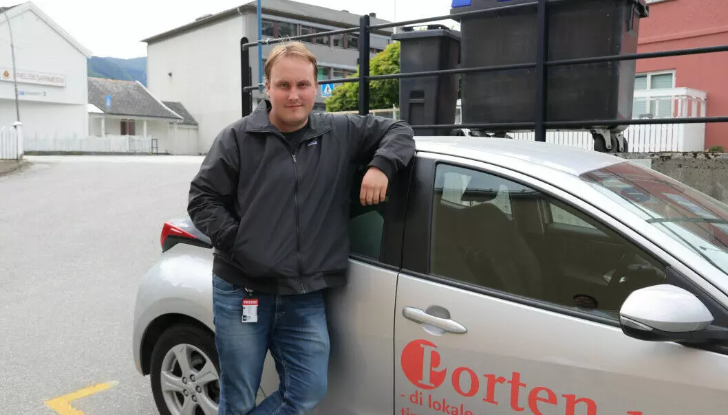 Tobias Bratvold Lucey er lokalavisen Porten.no sin nye nyhetsredaktør.