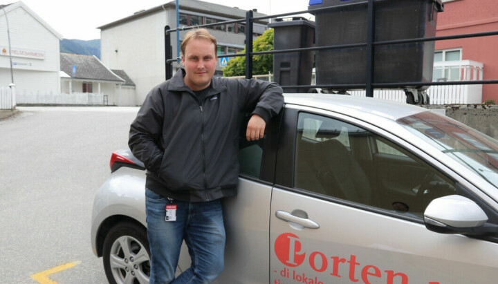Tobias Bratvold Lucey er lokalavisen Porten.no sin nye nyhetsredaktør.