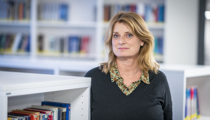 Sivilombudsmann Hanne Harlem avbildet på hennes kontor hos Kommuneadvokaten i Oslo.