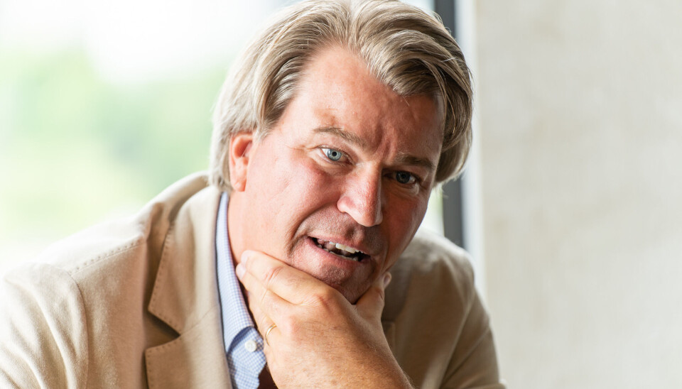 Viaplay-sjefen Anders Jensen Viaplay-sjefen Anders Jensen